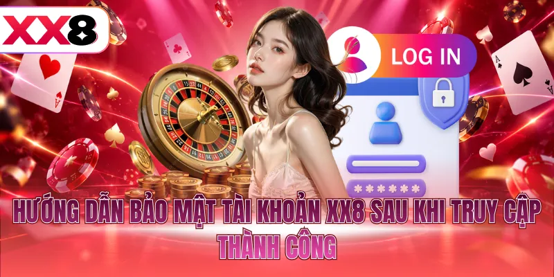 Hướng dẫn bảo mật tài khoản XX8 sau khi truy cập thành công