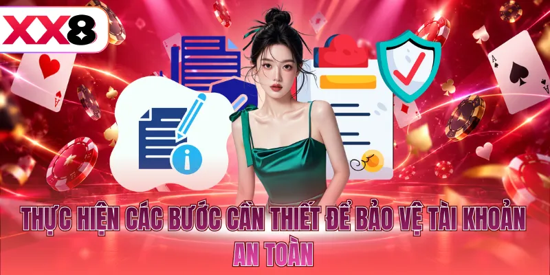 Thực hiện các bước cần thiết để bảo vệ tài khoản an toàn